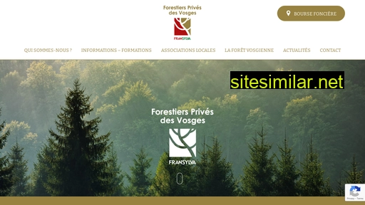 forestiersprivesdesvosges.fr alternative sites