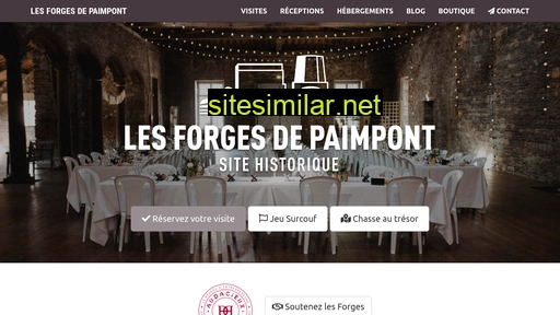 forgesdepaimpont.fr alternative sites