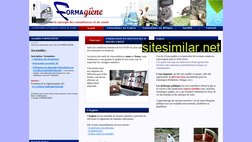 formagiene.fr alternative sites