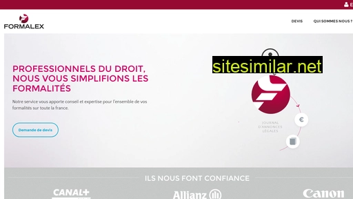 formalex.fr alternative sites
