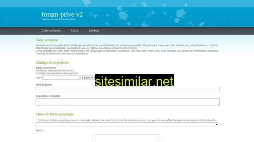 forum-prive.fr alternative sites