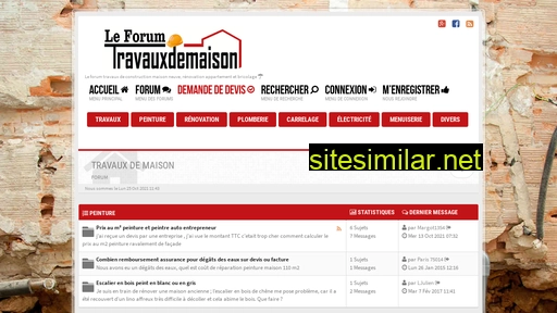 forumstravauxdemaison.fr alternative sites
