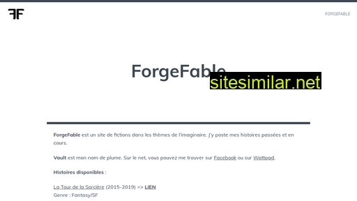 forgefable.fr alternative sites