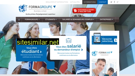 formagroupe.fr alternative sites