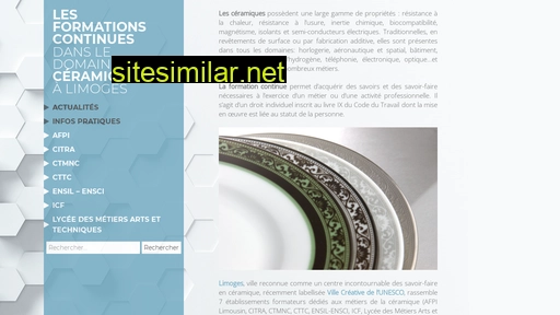formation-ceramique.fr alternative sites