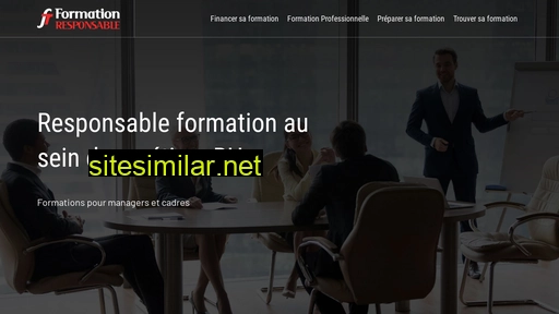Formation-responsable similar sites