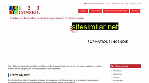 Formations-123-conseil similar sites