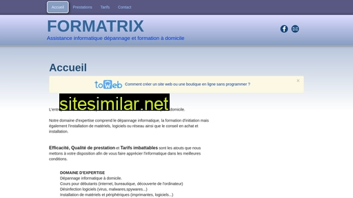formatrix.fr alternative sites
