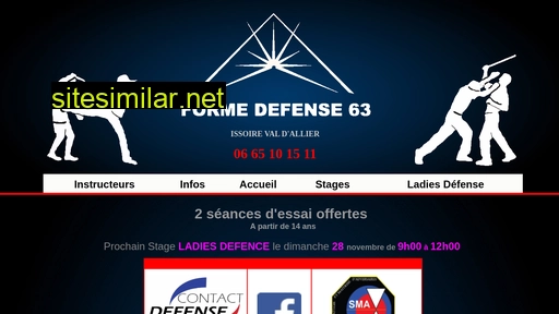 formedefense63.fr alternative sites
