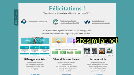 forsantis.fr alternative sites