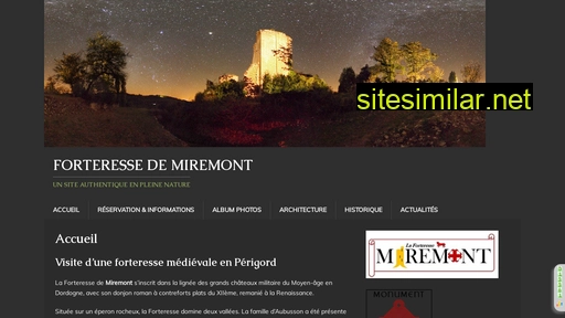 forteresse-miremont.fr alternative sites