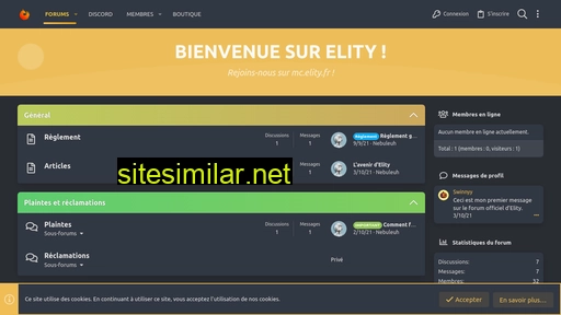 forum.elity.fr alternative sites