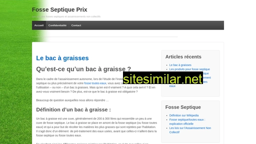 fosseseptiqueprix.fr alternative sites