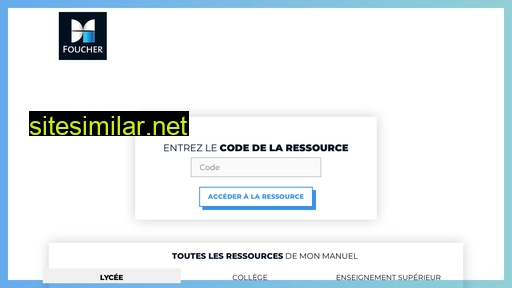 foucherconnect.fr alternative sites