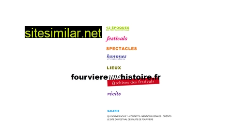 fourviereunehistoire.fr alternative sites