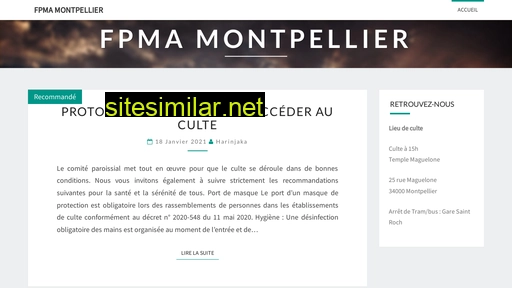 Fpma-montpellier similar sites