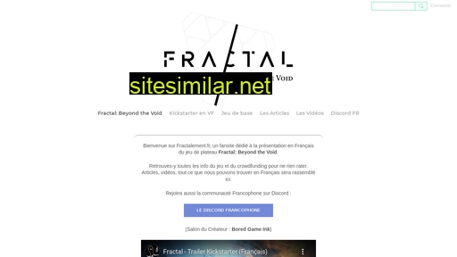 fractalement.fr alternative sites