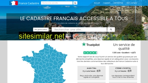 france-cadastre.fr alternative sites