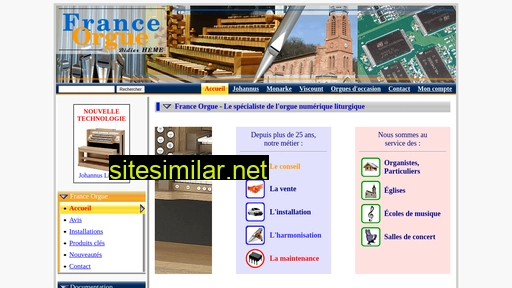 france-orgue.fr alternative sites