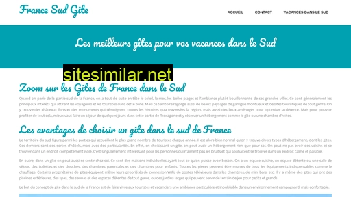 france-sud-gite.fr alternative sites