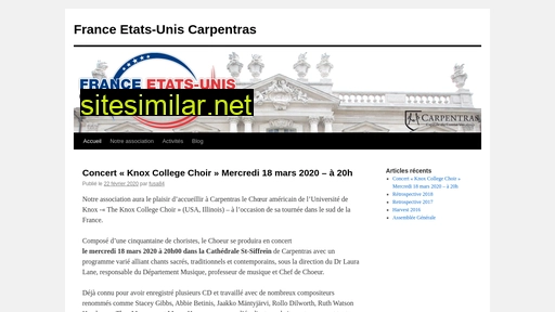 france-usa-carpentras.fr alternative sites