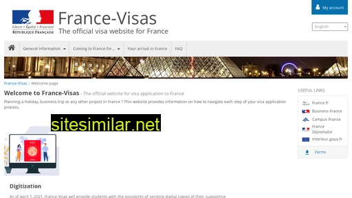 France-visas similar sites