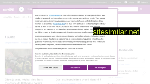 franceculture.fr alternative sites