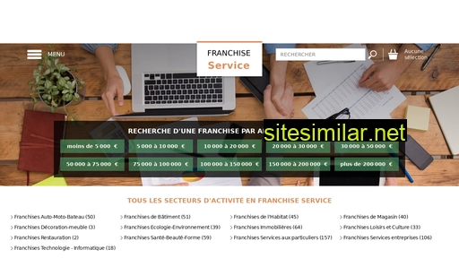 Franchise-service similar sites