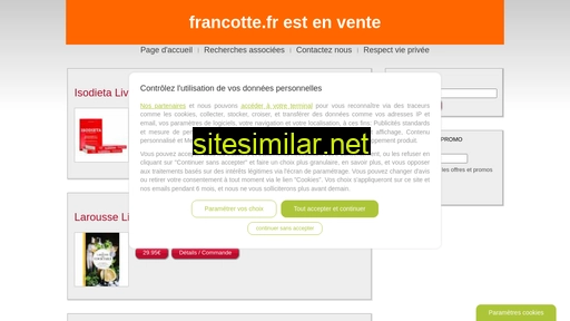 francotte.fr alternative sites