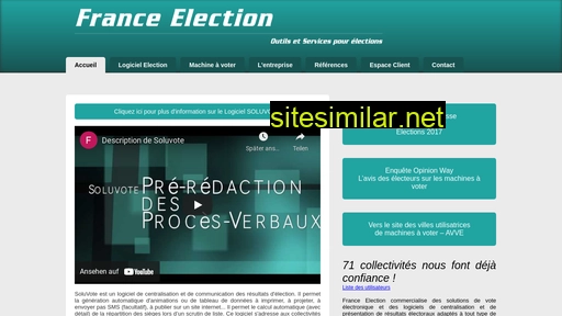 France-election similar sites