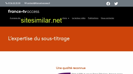 Francetvaccess similar sites