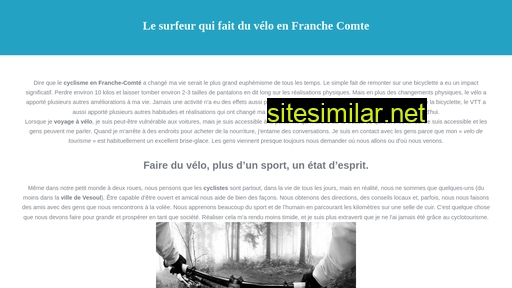franchecomtecyclisme.fr alternative sites