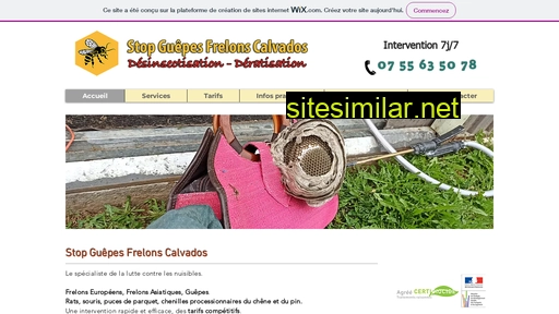 frelons14.fr alternative sites
