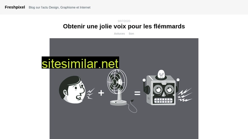 freshpixel.fr alternative sites