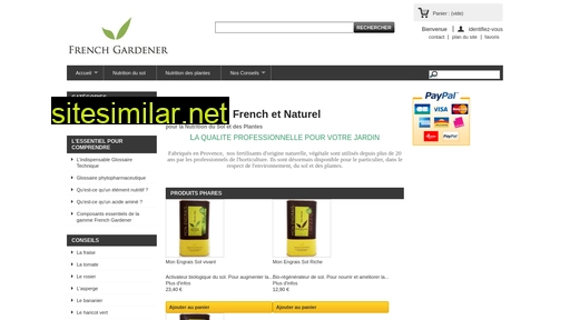 frenchgardener.fr alternative sites
