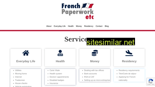 Frenchpaperwork similar sites
