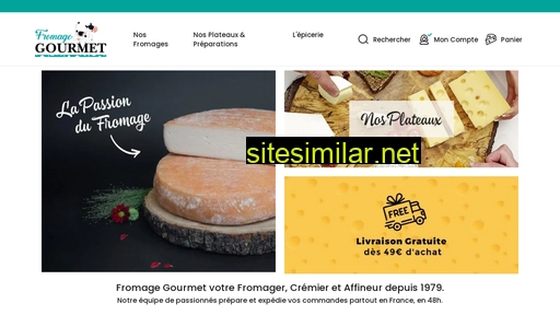 fromage-gourmet.fr alternative sites