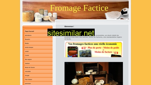 Fromagefactice similar sites