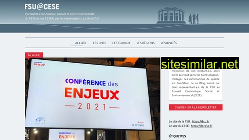 fsu-cese.fr alternative sites
