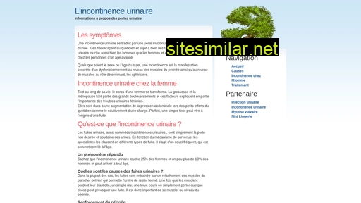 fuite-urinaire.fr alternative sites