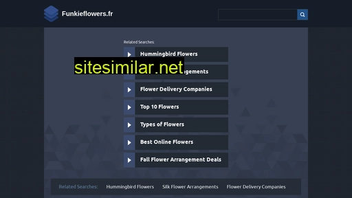 funkieflowers.fr alternative sites