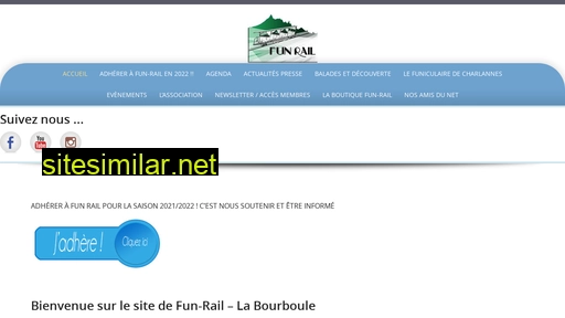 Fun-rail-la-bourboule similar sites