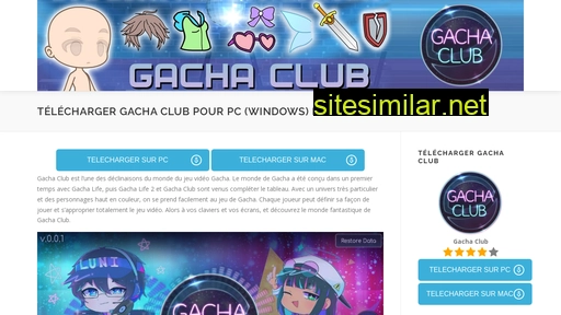 Gachaclub similar sites