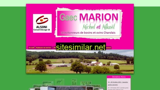 gaec-marion.fr alternative sites