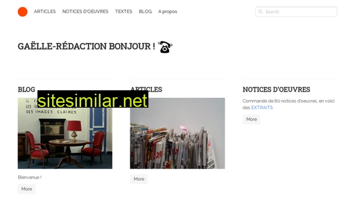 gaelle-redaction.fr alternative sites