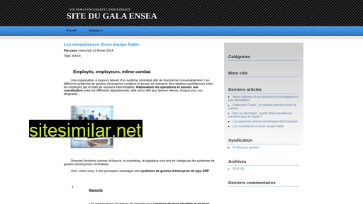 gala-ensea.fr alternative sites
