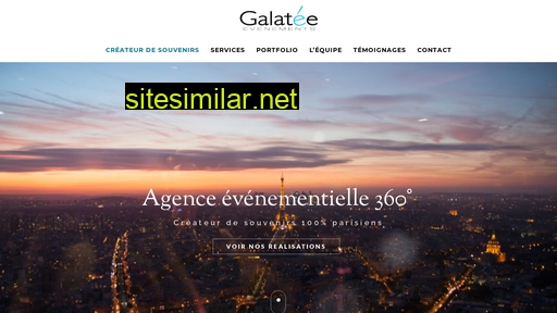 galatee-evenements.fr alternative sites