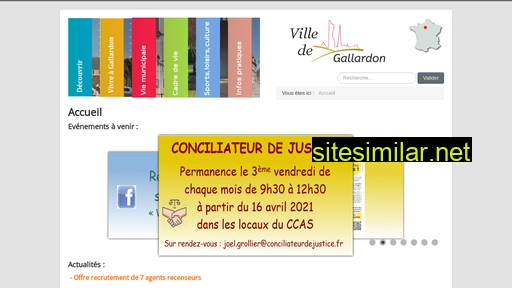gallardon.fr alternative sites