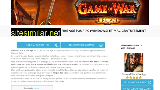 gameofwar.fr alternative sites
