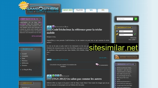 gameosphere.fr alternative sites